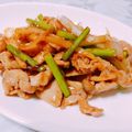 エンゼル姫's cooksnap of when they made ☆豚肉とにんにくの芽の炒め物☆.