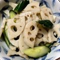 とむゴーゴー's cooksnap of when they made れんこんときゅうりのやみつき和え.