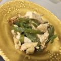 クック88OPFH☆'s cooksnap of when they made ピーマンと鶏胸肉のマヨポン炒め.