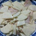 ますかえ's cooksnap of when they made 大根とハムの柚子胡椒マヨポン★サラダ.