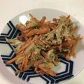papikun's cooksnap of when they made あと1品！人参と卵のきんぴら風.