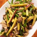 toitoitoik's cooksnap of when they made さつまいもを使ったチンジャオロース風.