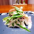 inyako's cooksnap of when they made 新玉ねぎとピーマンのサラダ.