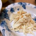 Sac’HiNa's cooksnap of when they made 材料２つ☆大根とシャケフレークサラダ.