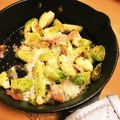 きみぃらん's cooksnap of when they made 芽キャベツとベーコンのイタリアンチーズ焼.