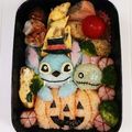 めいめい☆☆☆'s cooksnap of when they made 『スティッチ』ハロウィン弁当♡キャラ弁.