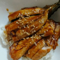haru1350's cooksnap of when they made さんまの蒲焼き丼♪.