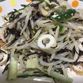 くまちゃんだよん's cooksnap of when they made もやしとひじきのサラダ.