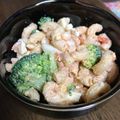 ジャマ's cooksnap of when they made たらこなマカロニサラダ♥.