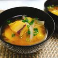 サンディサンディ's cooksnap of when they made 甘くてほっこり、サツマイモのお味噌汁.