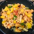魚川安芸's cooksnap of when they made 野菜たっぷり鶏胸肉甘酢炒め.
