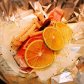 ちーず♡'s cooksnap of when they made ルクエde鮭としめじのかぼす蒸し.