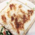 ※Kei's cooksnap of when they made シナモンシュガー・チーズトースト.