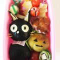 china620's cooksnap of when they made キャラ弁♡黒猫ジジ弁当♪.