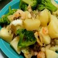 mmiom's cooksnap of when they made 新じゃがいものオイル控えめアヒージョ.