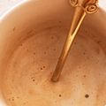 ☆ゆみよ☆'s cooksnap of when they made カフェ気分　コンビニの♡あずきラテ♡.
