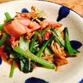 kaokaofood's cooksnap of when they made 小松菜ベーコンのオイスター炒め.