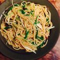 kaokaofood's cooksnap of when they made さんまのコンフィのオイルでペペロンチーノ.