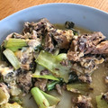 きの子べんとう's cooksnap of when they made ご飯がすすむ！青梗菜と鯖缶の卵とじ炒め.
