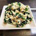 かぉちゃん♥'s cooksnap of when they made 絹豆腐で☆ほうれん草の白和え.
