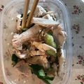 ゆ〜ママ☆'s cooksnap of when they made たたききゅうりと蒸し鶏の香味あえ.