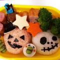 クック7Z50ML☆'s cooksnap of when they made 女の子☆ﾊﾛｳｨﾝ弁当★キャラ弁当.