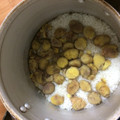 紗重桂's cooksnap of when they made 栗ごはん.