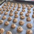 まるのすけ。's cooksnap of when they made メレンゲ　（コーヒー味）.