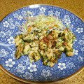 タイ料理みーちゃん's cooksnap of when they made 鶏むね肉と明太子と大葉の落とし焼き.