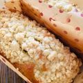 riehom's cooksnap of when they made 紅茶とさつまいものクランブルのせケーキ♡.