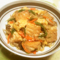 えれぼん's cooksnap of when they made 残り野菜と厚揚げと卵の中華いため.