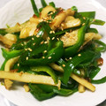 Jyohana's cooksnap of when they made 簡単♡ピーマンとちくわのきんぴら.