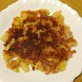 creeeampan's cooksnap of when they made ベーコンチーズポテトのお焼き.