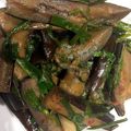 はに333's cooksnap of when they made 茄子とニラのピリ辛和え.