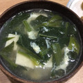 ポメちょん's cooksnap of when they made ほうれん草とお豆腐のふわふわかき玉汁♪♪.