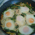 ｺｱﾗ's cooksnap of when they made 小松菜のたまごとじ.