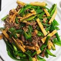 mikimaru27's cooksnap of when they made 本格定番レシピ青椒肉絲.