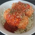 プニのふ04's cooksnap of when they made 一人暮らしのイタリア風コロッケ丼.