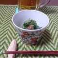 ダイナマイト漆黒's cooksnap of when they made 超簡単！きゅうりとわかめの梅の酢の物.