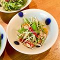 akiemon86's cooksnap of when they made 水菜とツナとパプリカのわさびポンマヨ和え.
