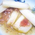 yuuki12's cooksnap of when they made 長ネギの梅肉マリネ.