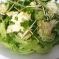 チロアン's cooksnap of when they made ★豆腐とたたききゅうりのサラダ★.
