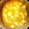 kunX2's cooksnap of when they made ピリ辛大根とひき肉の煮物♪簡単.