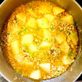 kunX2's cooksnap of when they made ピリ辛大根とひき肉の煮物♪簡単.
