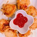 クック3V5OOO☆'s cooksnap of when they made 茸と油揚げの丸揚げピザ巾着.