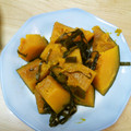 クックXZNKKF☆'s cooksnap of when they made 昆布の旨味☆かぼちゃと昆布の煮物.
