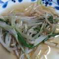 まゆゆんのママ's cooksnap of when they made 簡単‼モヤシとネギと水菜の炒めもの.