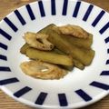 まはけか's cooksnap of when they made バター香る♡サツマイモとちくわのキンピラ.