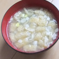 きらり流れ星's cooksnap of when they made ごま油香る、白ネギと油揚げの味噌汁.