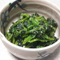 こむぎぱくぱく's cooksnap of when they made ほうれん草のお浸し柚子風味.